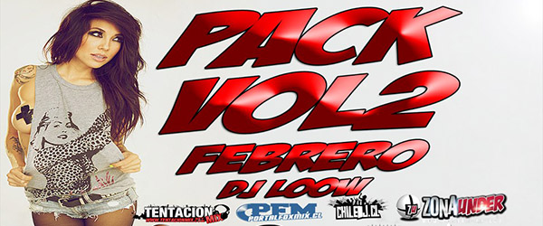 5178: Pack vol. 2 Febrero 2013 By Dj loow (8 Remix Hits)