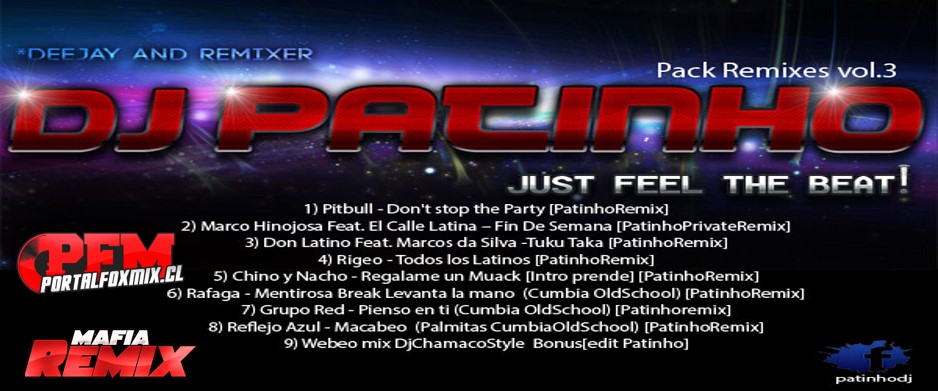 5182: DJ Patinho Remix Pack 3