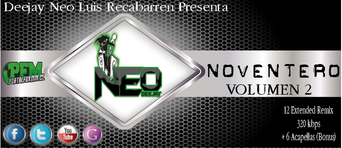 5303: Deejay Neo Luis Recabarren – NOVENTERO 2 (Pack Remix + Bonus Acapellas)