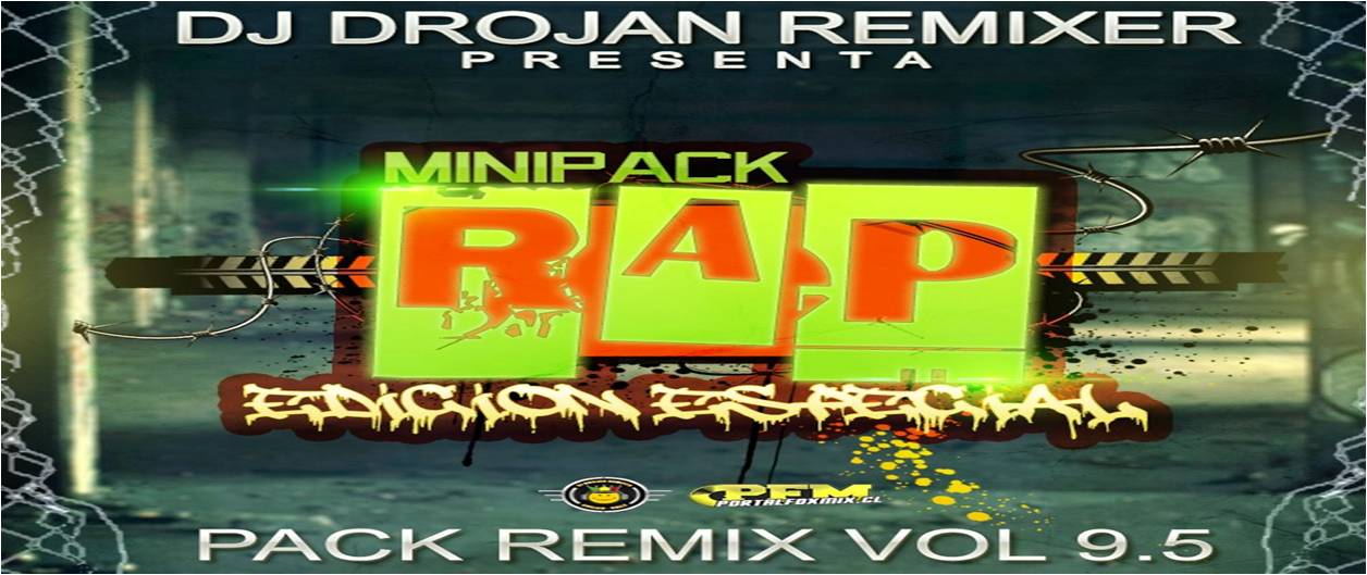 5373: PACK VOL 9.5 – DJ DROJAN – MINIPACK RAP (2013)