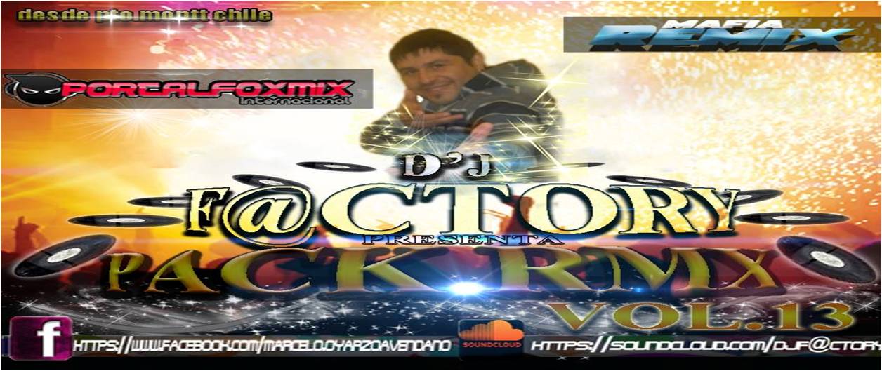 Pack RMX vol.13 d’j f@ctory (12 Track)