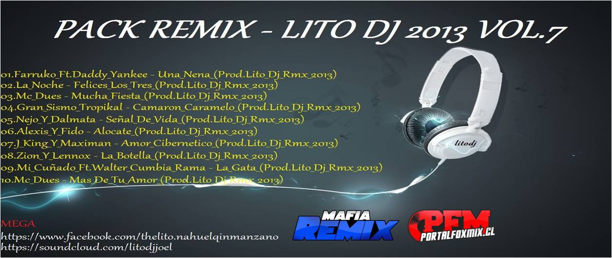 PACK REMIX – LITO DJ 2013 VOL.7
