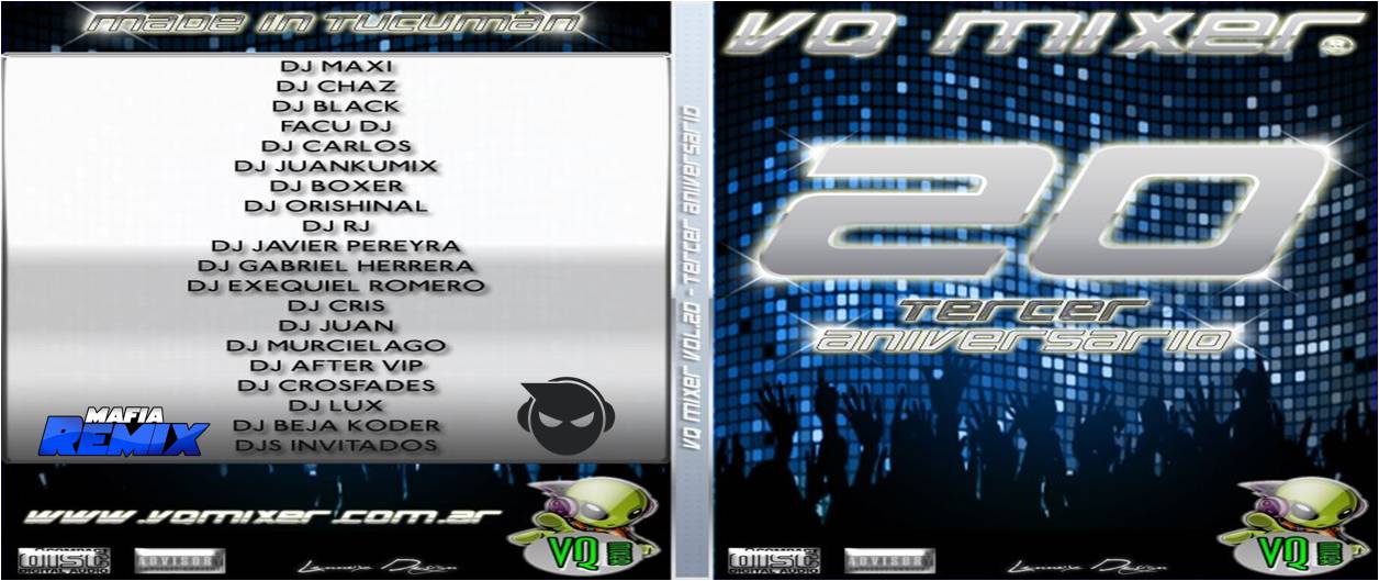 VQ MIXER VOL 20 EDICION TERCER ANIVERSARIO PRIMAVERA 2013