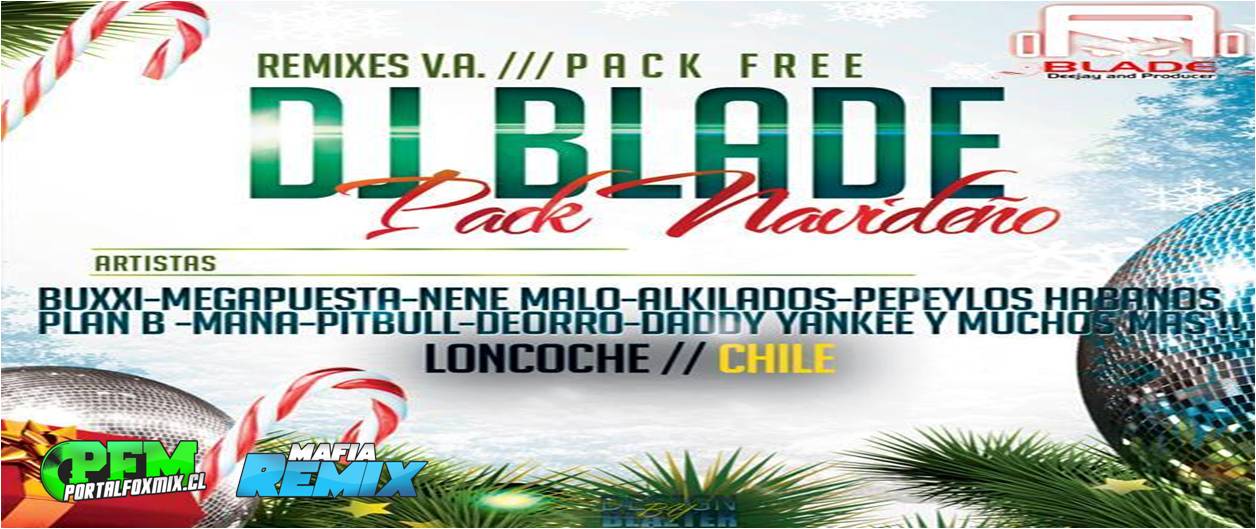 Pack Navideño Dj Blade
