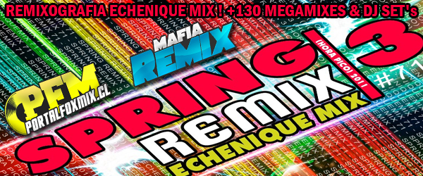REMIXOGRAFIA ECHENIQUE MIX ! +130 MEGAMIXES & DJ SET’s (Más de 200 Horas de Música!!!)