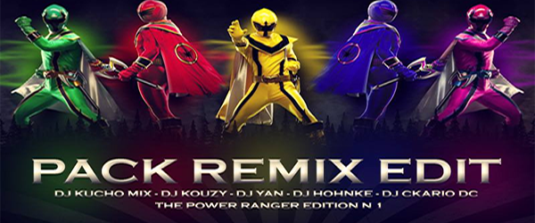 THE POWER RANGER EDITION N°1 PACK 100 % FREE  (22 Remix Hits)