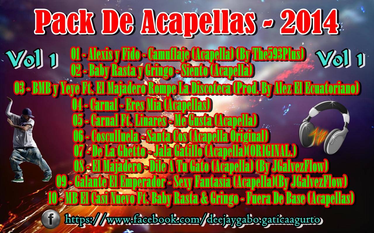 Pack Acapelas 2014 (by DEEJAY GABO)