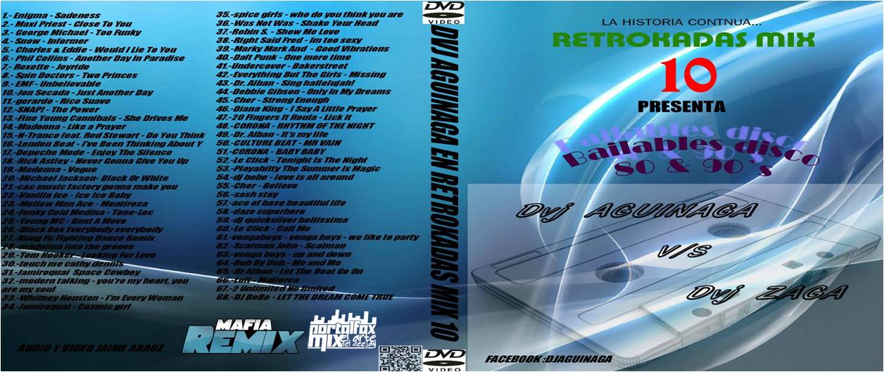 Retrokadas mix 10 80S y 90S videomix