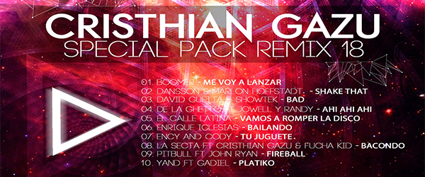 DJ CRISTHIAN GAZU / SPECIAL PACK REMIX 18