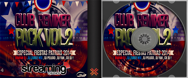 CLUB REMIXER PACK VOL 2 ! ESPECIAL FIESTAS PATRIAS 2014  26 Remix Hits!