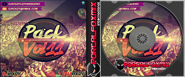Pack Vol 11 Dj Kouzy Le Pone Bueno 2014