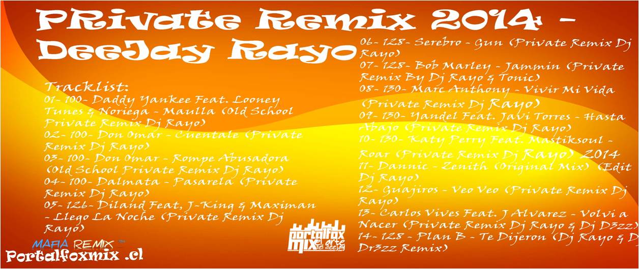 Pack Remix Private 2014 – DeeJay Rayo