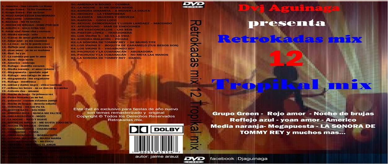 RETROKADAS MIX 12 tropical (Video mix)
