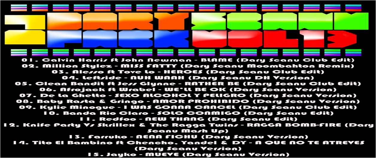 Pack DJ Dary Scanu Vol. 13