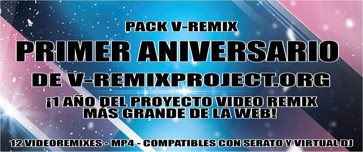 Pack V-Remix Primer Aniversario de V-RemixProject