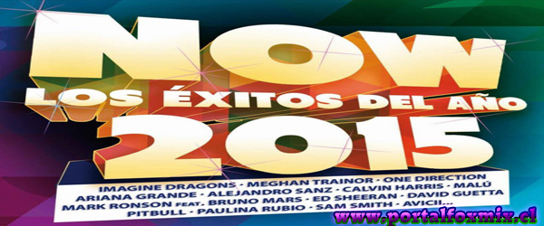 V.A. Now 2015 – Los éxitos del año 2015 [2CD]