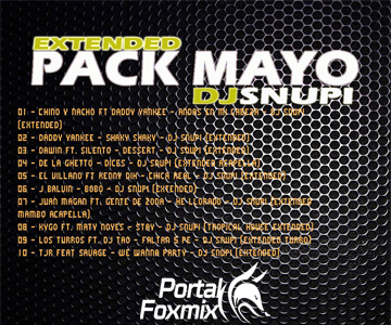 EXTENDED PACK MAYO BY DJ SNUPI