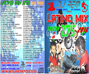 Bailable – Latino Mix 275 ( Edicion 2016)
