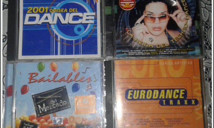 Pack de 4 CD vol 3 by DJ GANGAS (dance, electro, pachanga y más )