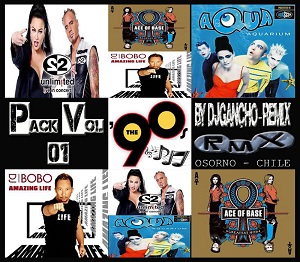 Los 90´s Remix – Pack Vol 01 – By DjGancho – Remix