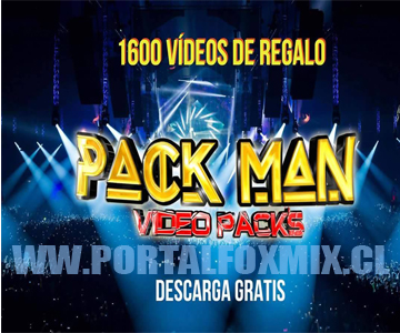 Packman Video Packs  ¡1600 VIDEOS DE REGALO!