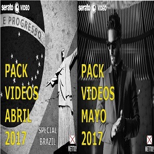 PACK VIDEOS ABRIL & MAYO 2017 (SPECIAL BRAZIL VOL. I) DJ NETTO!