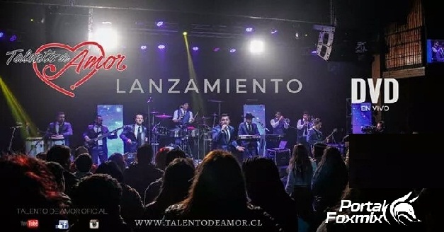 dvd oficial mas cd grupo talento de amor