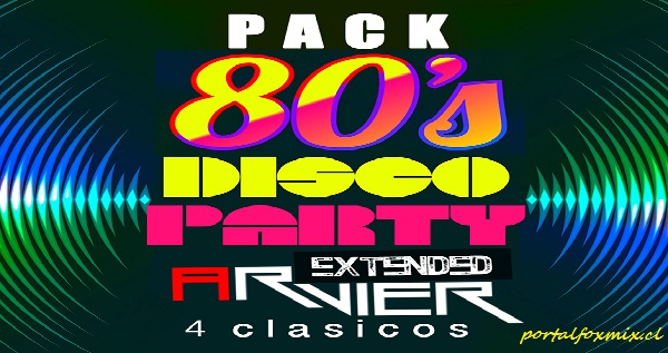 Pack 80s Disco Party AR-VIER