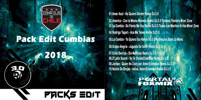 DJ.3.0 – Pack Cumbias Edit Clean 2018