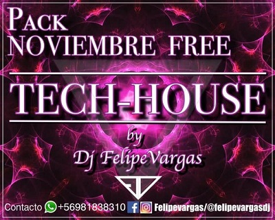pack noviembre tech house by dj felipe vargas