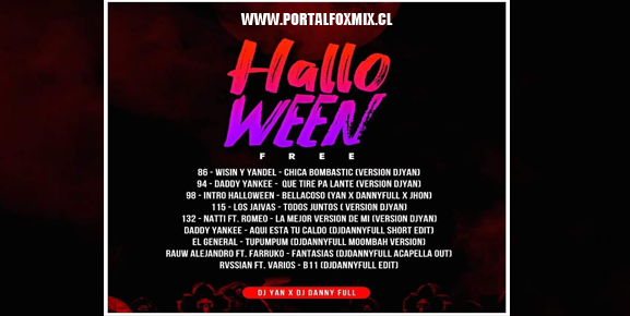 PACK HALLOWEEN – DJ YAN & DJ DANNU FULL