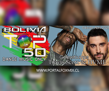 BoliviaTop50DanceMusicOnly/Edicion Abril 2021/By KoyoteDj