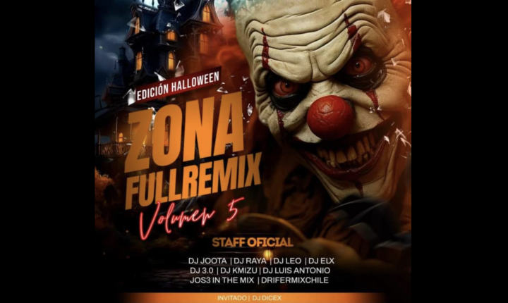 Zona Full Remix Vol 5 Edición Halloween (34 Remix Hits)