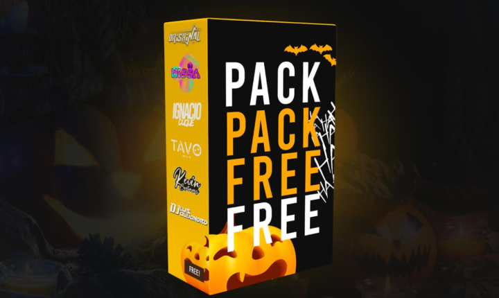 PACK FREE HALLOWEEN 2023 By DJ ORISHINAL / DJ IGNACIO DUQUE / DJ KEVIN CONTRERAS / DJ LUIS ALEJANDRO / DJ NISSA / DJ TAVO / (55 Remix Hits Audios)