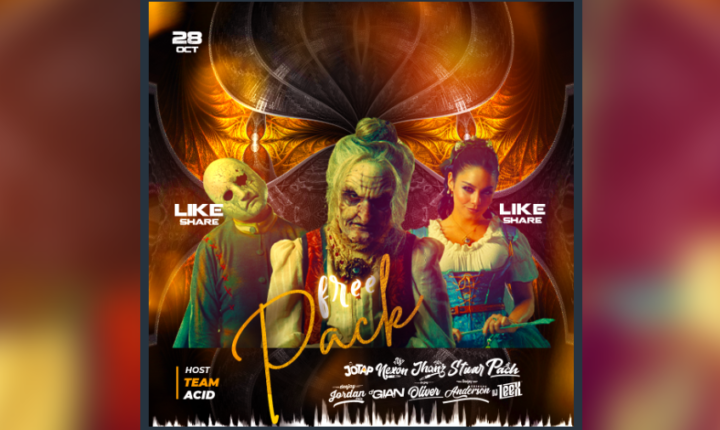 Pack Octubre #4 Halloween Open Show Team Acid (24 Remix Hits)