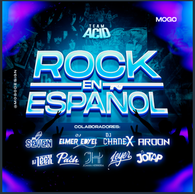 pack Abril Rock español