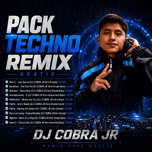 DJ COBRA JR PACK TECHNO (10 TRACKS)