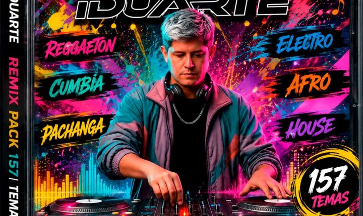 Mega Pack Gratis DJ Juan Iduarte: 157 Remix, Audio Hits y Música para DJs