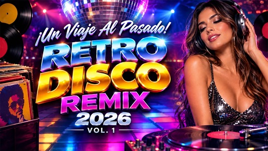 RETRO DISCO REMIX 2026 – PACK VOL. 1  ¡Un Viaje Al Pasado!
